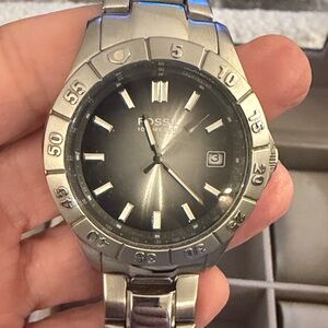 Fossil Silver and Gray Men's Watch